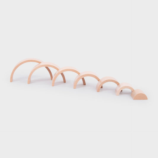 Regenbogen Natural aus Holz