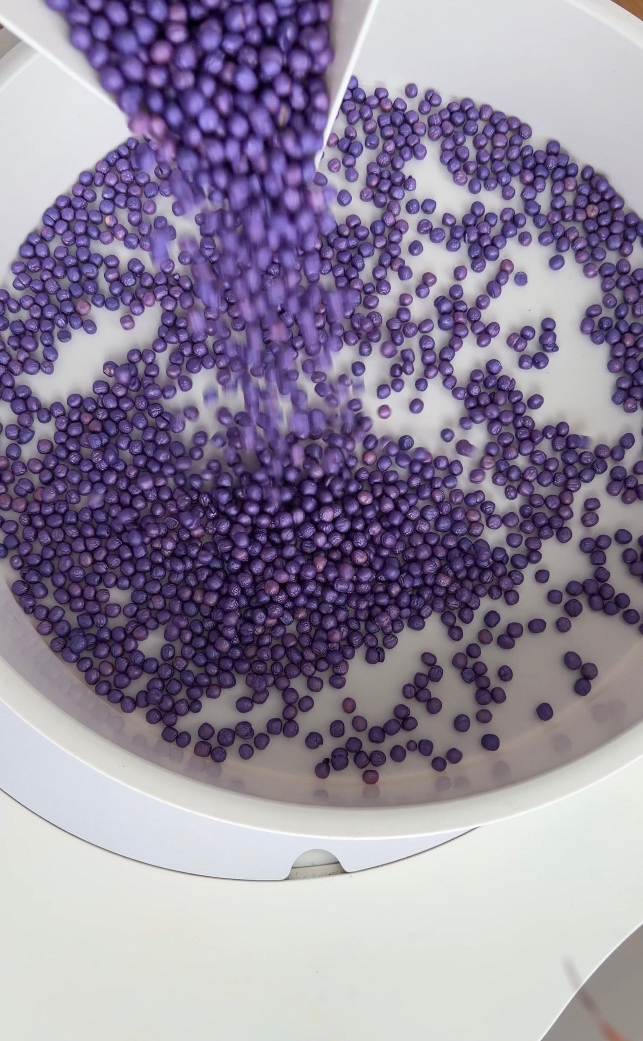 Füllung - Spielperlen Metallic Lila