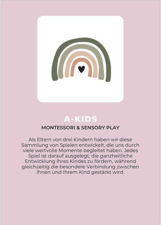 50 Spielideen für zuhause - Kinder fördern leicht gemacht (Digital) - A-Kids