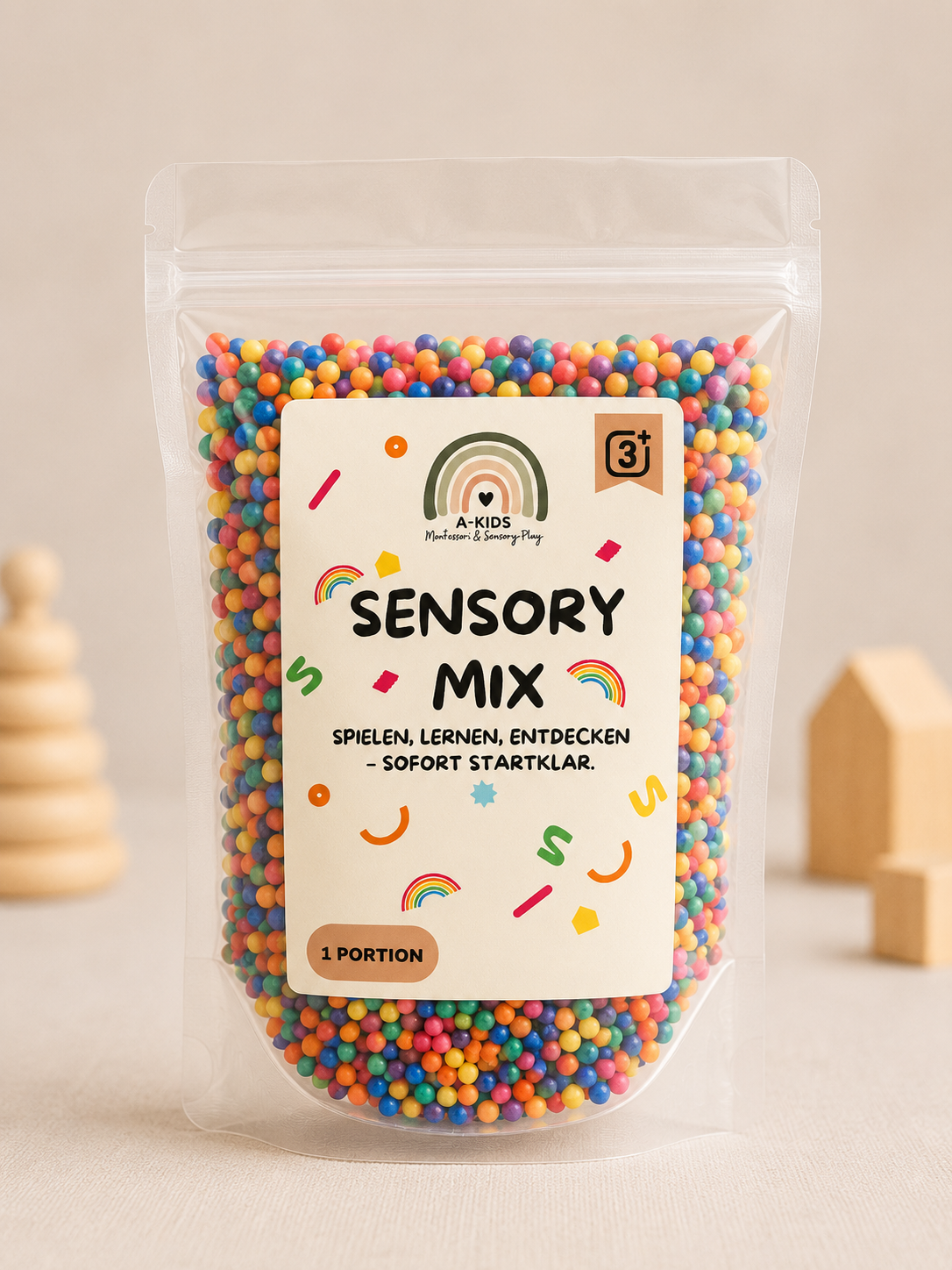 Bunte Perlen - A-Kids