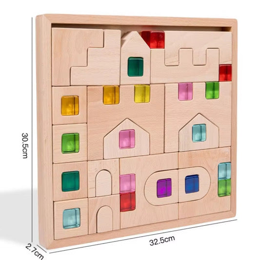 Acryl Bausteine Block