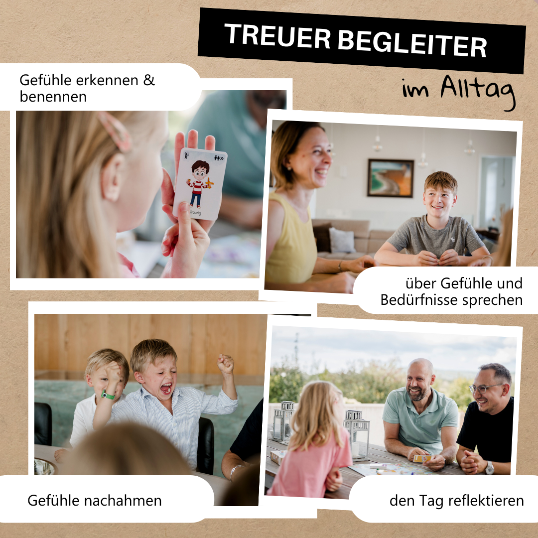 Achterbahn der Gefühle - das Familienspiel - A-Kids