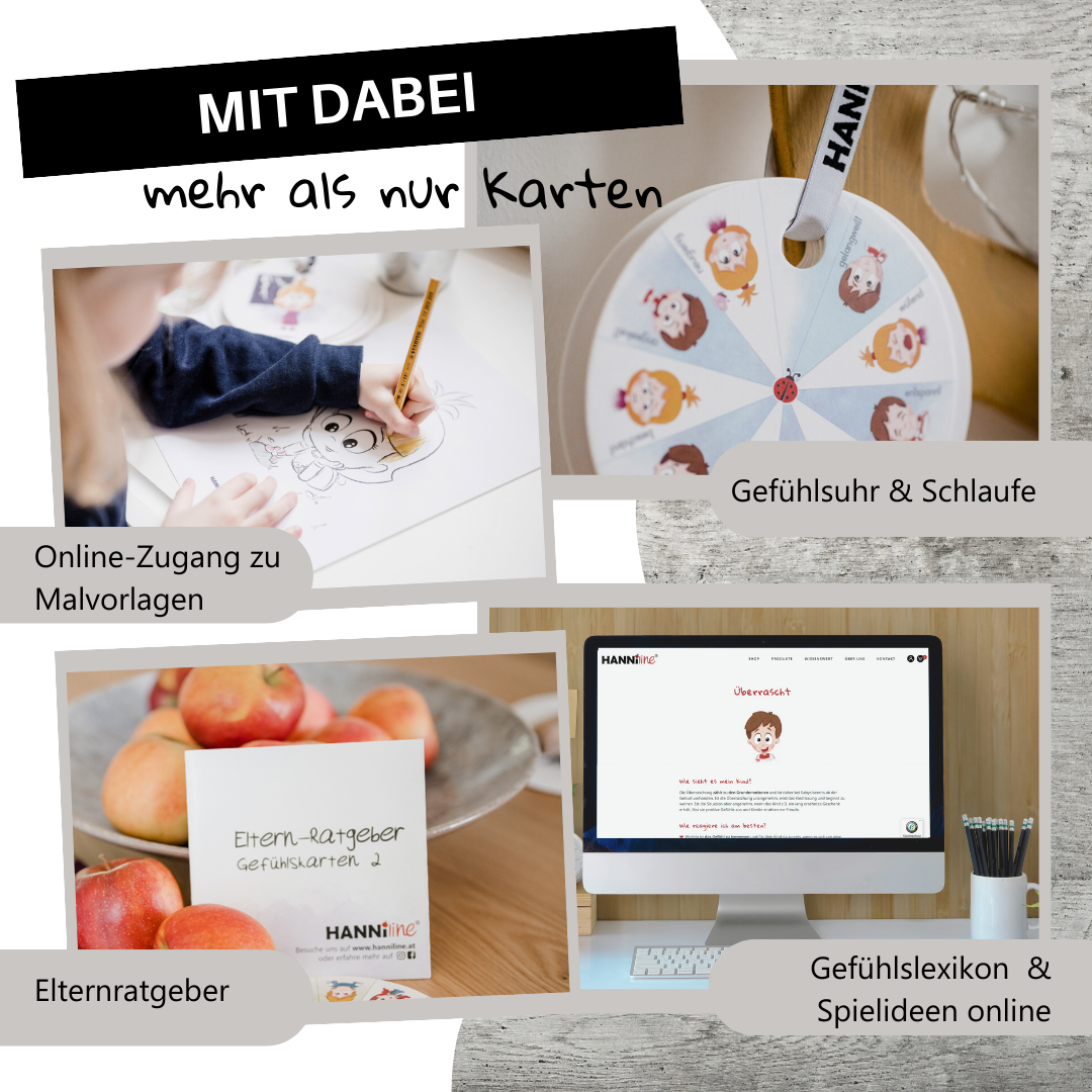 Gefühlskarten 1 (2-7 Jahre) | Wie geht es dir heute? - A-Kids