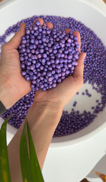 Füllung - Spielperlen Metallic Lila