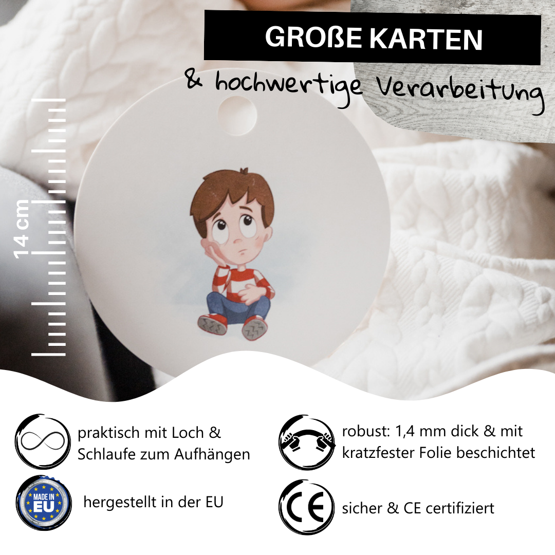 Gefühlskarten 1 (2-7 Jahre) | Wie geht es dir heute? - A-Kids