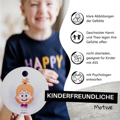 Gefühlskarten 1 (2-7 Jahre) | Wie geht es dir heute? - A-Kids