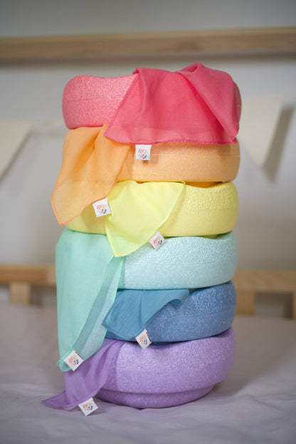 Spieltücher Set Pastell