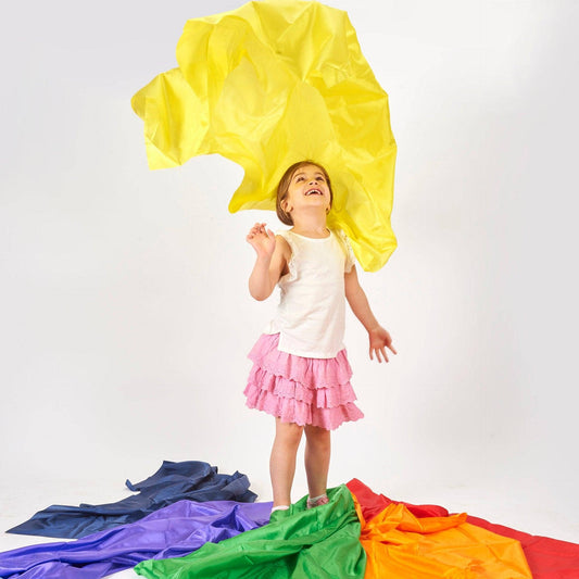 Regenbogen Habutae Stoff - 7er Pack - A-Kids