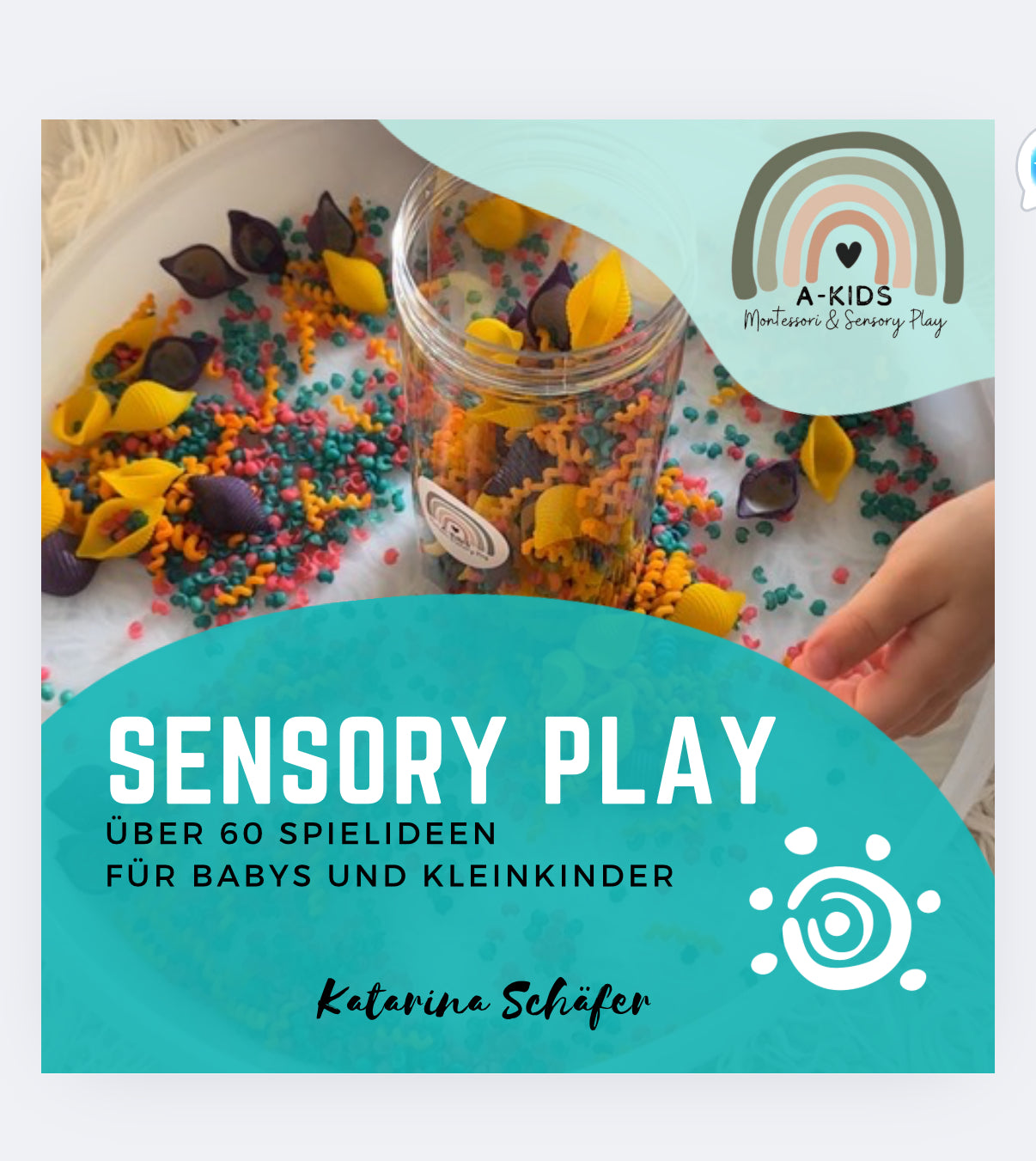 Play Tray - Sensorikschale inkl. Buch 60 Spielideen