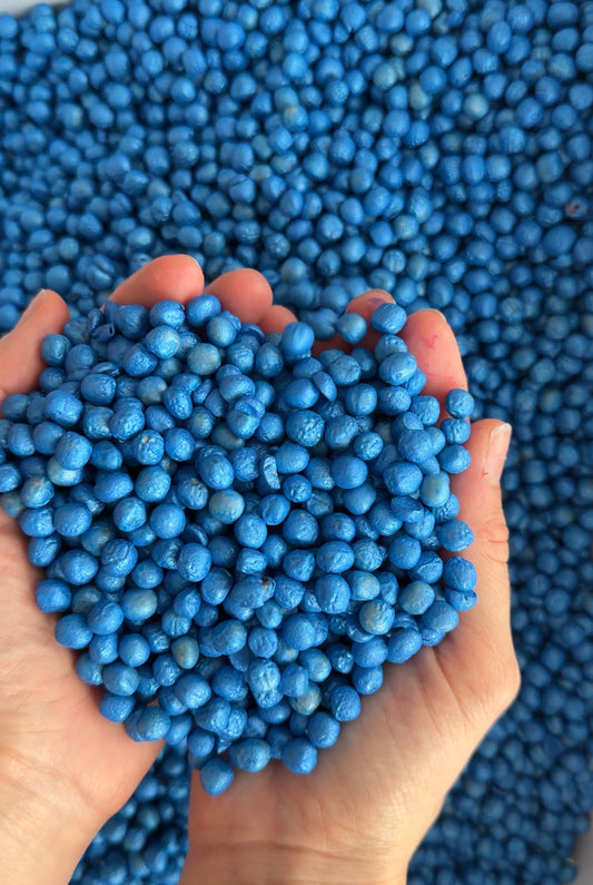 Spielperlen - Metallic Blau