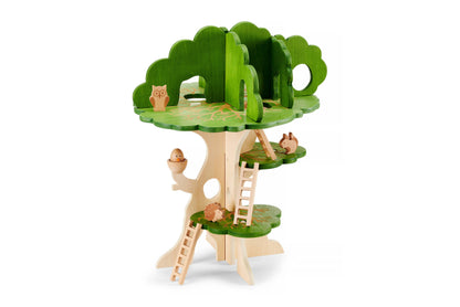 Woodland Trail Baumhaus – Holzspielzeug zur Förderung der Fantasie - A-Kids