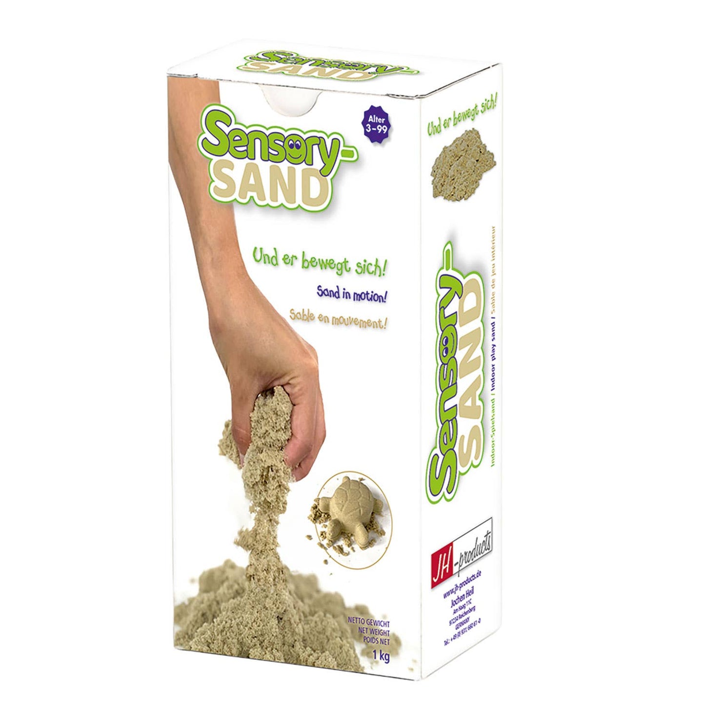 Sensory-Sand 1 Kg - Kinetische Fließeigenschaften