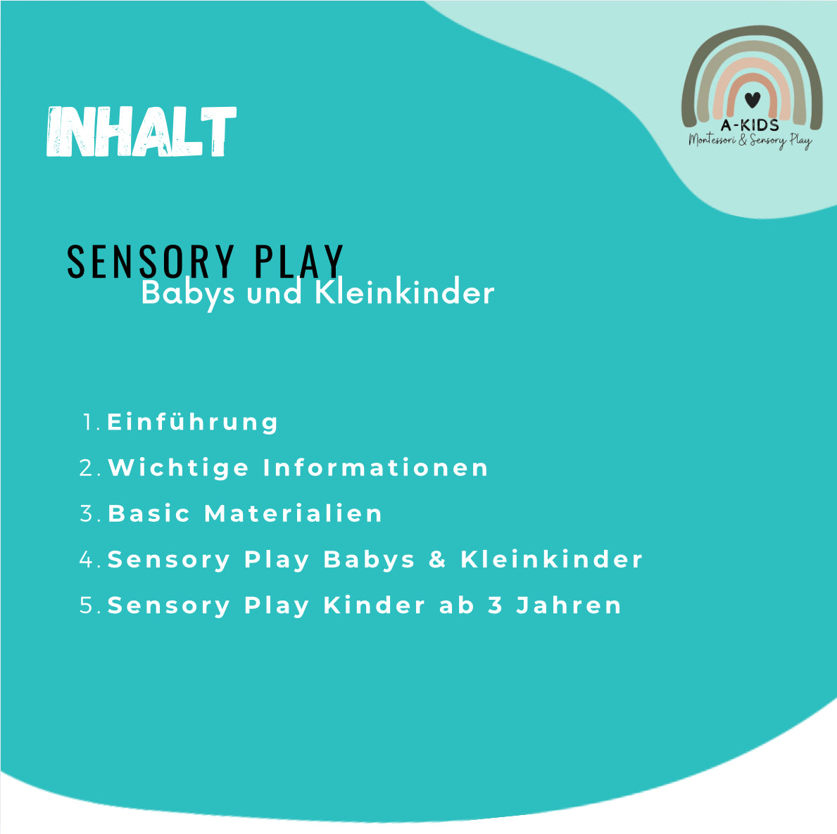 Ebook: Über 60 Spielideen für die Sensorikwanne (0-6 Jahre)