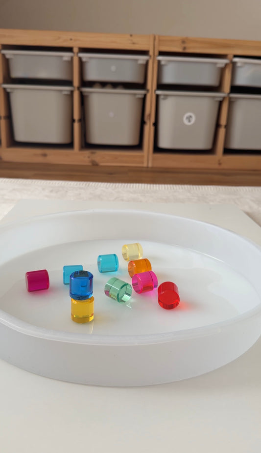 Sensory Set Acrylsteine, inkl. Sensorikwanne