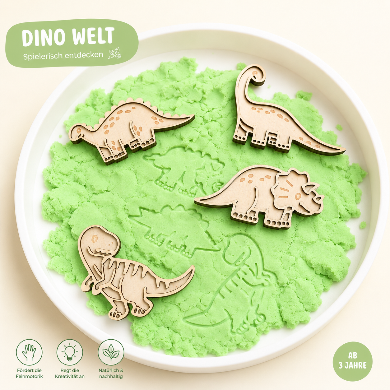 Spieltabletts - 4 Dinos