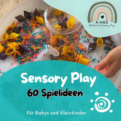 Über 60 Spielideen für die Sensorikwanne (0-6 Jahre)