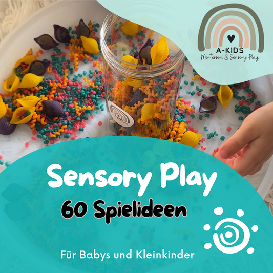 Über 60 Spielideen für die Sensorikwanne (0-6 Jahre)