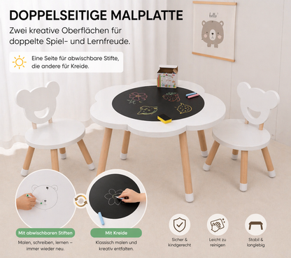 Sensoriktisch & 2 Stühle (ohne PlayTray Box) - A-Kids