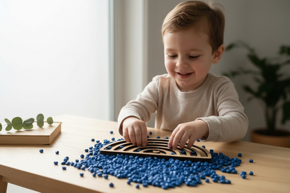 Füllung - Mais Metallic Blau