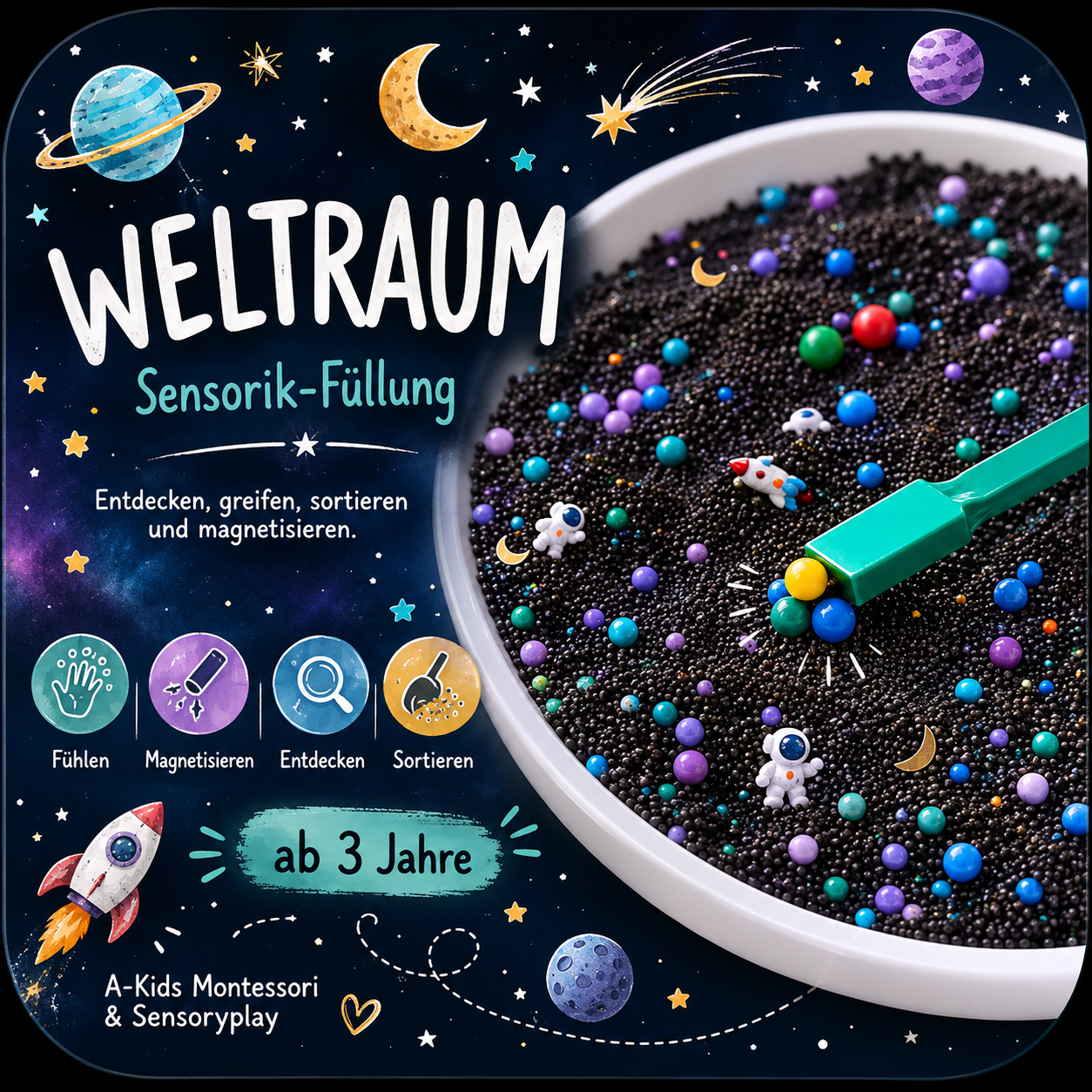 Füllung Set - Weltall - A-Kids