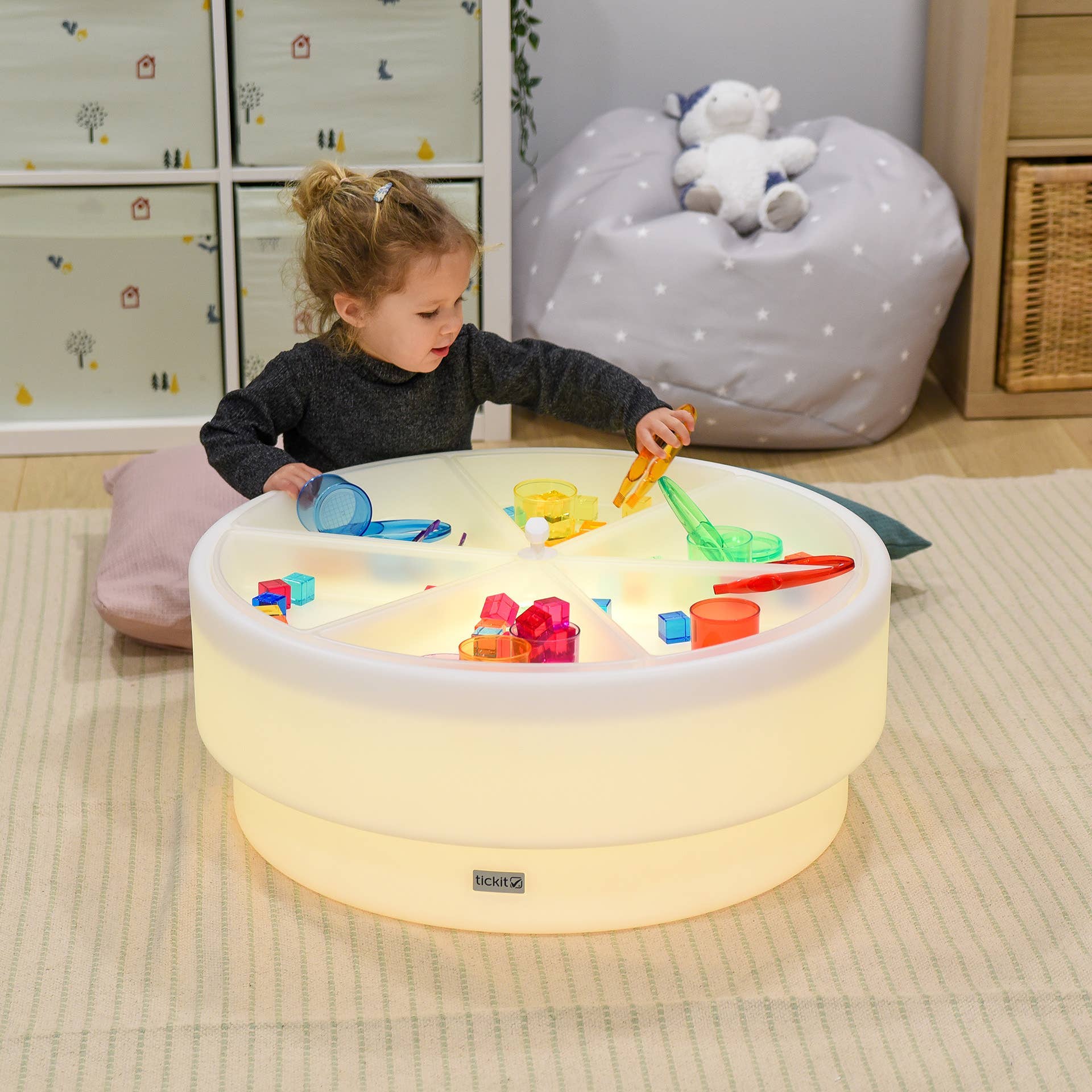 Tickit® Sensory Mood Niedriger Entdeckungstisch - A-Kids