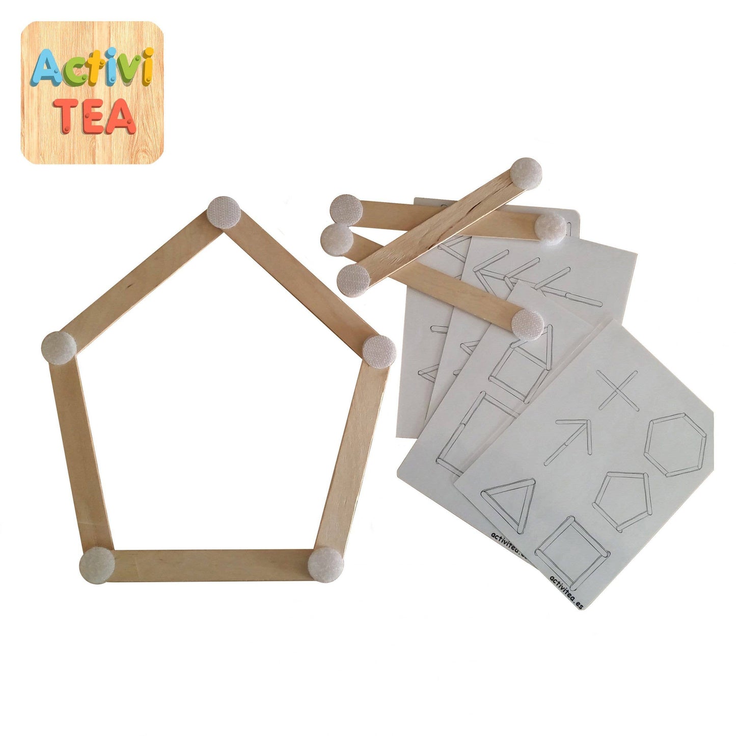 Set Stöcke zum Erstellen von Figuren