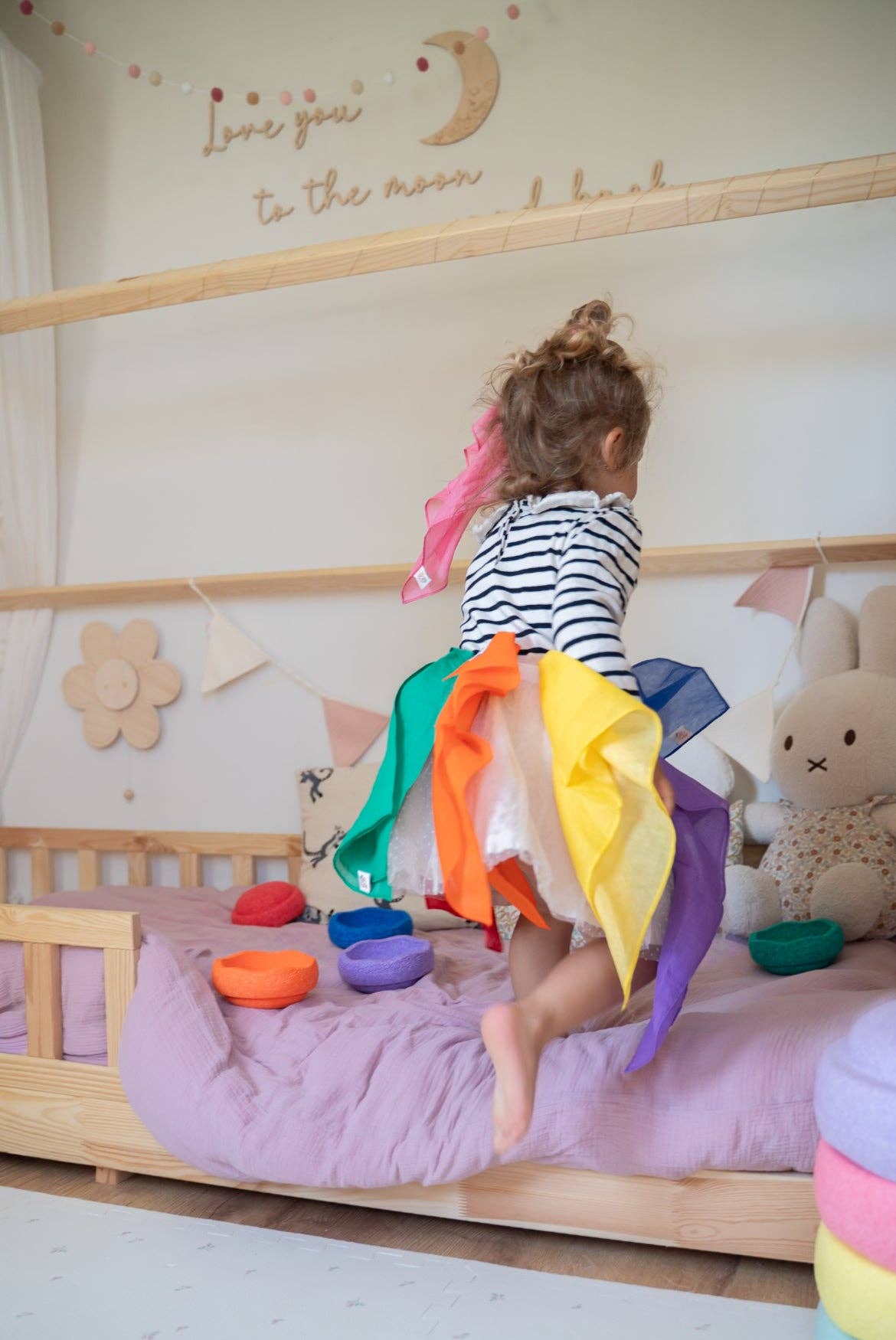 Spieltücher Set Pastell