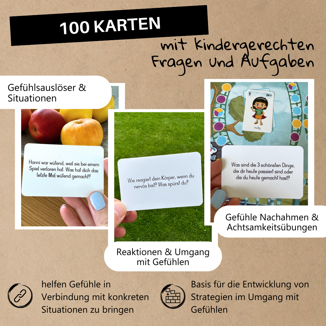 Achterbahn der Gefühle - das Familienspiel - A-Kids