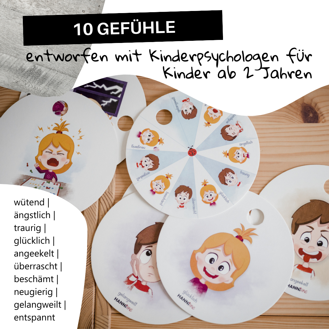 Gefühlskarten 1 (2-7 Jahre) | Wie geht es dir heute? - A-Kids