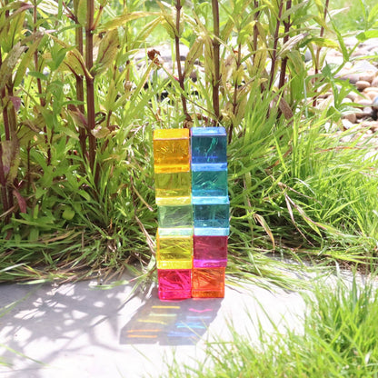 Acryl Edelsteinwürfel - A-Kids