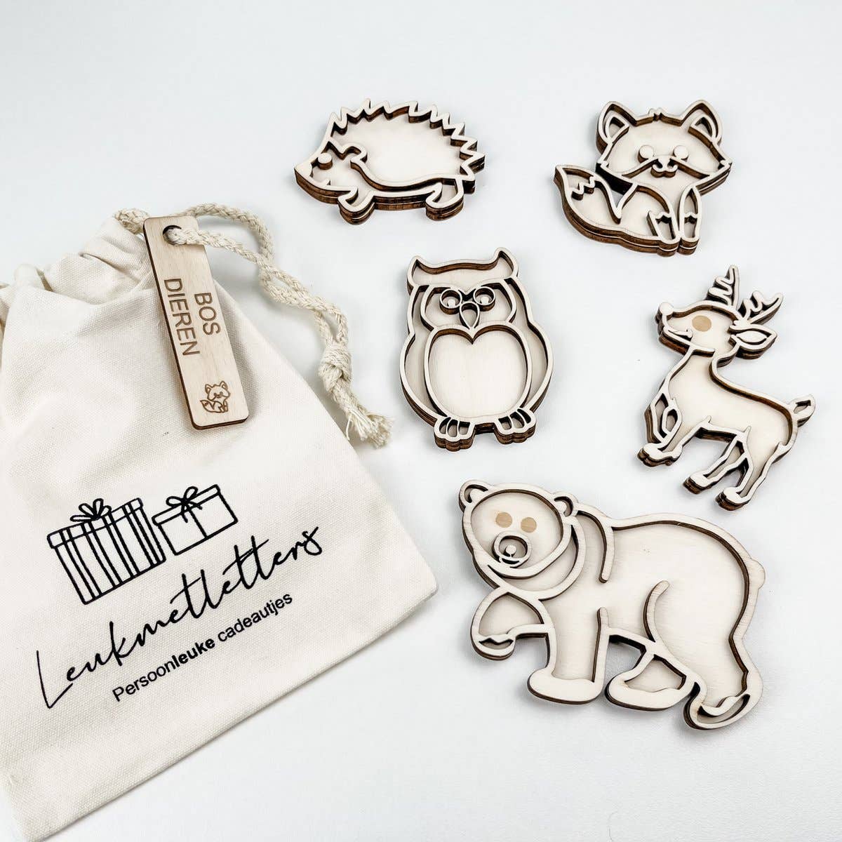 Kleine Füllschalen | Waldtiere