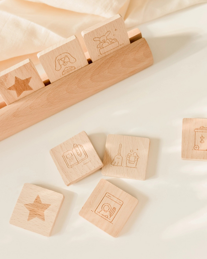 Tagesablauf Routinekarten Hausarbeiten - A-Kids